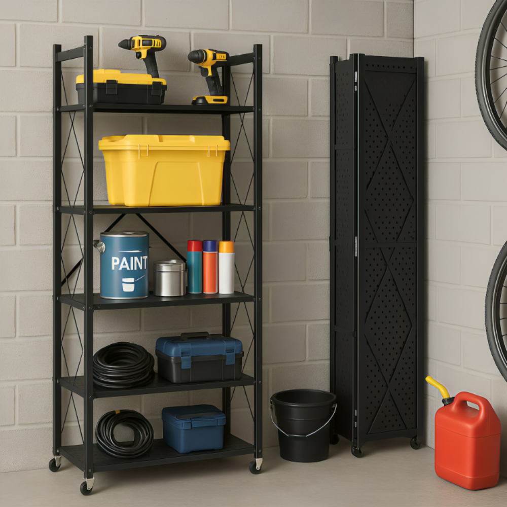 Compact Heavy Duty Metal Shelving